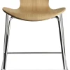 Møbler<Fritz Hansen Series 7 Junior - Oak / Chromed base