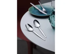 Bestik<Gense Serveringsgaffel Twist 22 cm Blankt stål