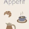 Tilbehør Til Bordet<Ib Laursen Serviet Bon Appetit 16 stk pr pakke