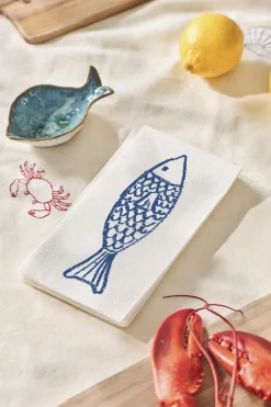 Tilbehør Til Bordet<Ib Laursen Serviet fisk