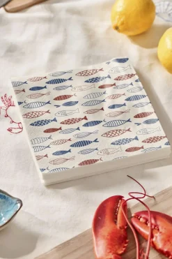 Tilbehør Til Bordet<Ib Laursen Serviet fiskestime