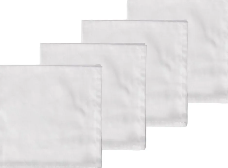 Tekstiler Til Borddækning<Södahl Serviet Tiles Damask Optisk hvid 4 stk