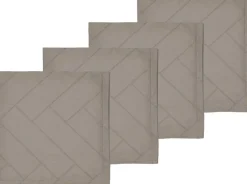 Tekstiler Til Borddækning<Södahl Serviet Tiles Damask Taupe 4 stk
