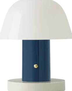Trådløse Lamper<&Tradition Setago JH27 Table Lamp Twilight/sand