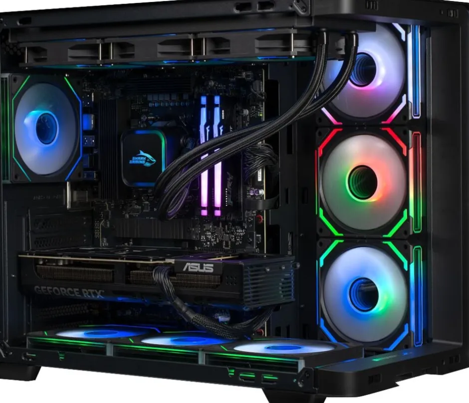 Elektronik<Shark Gaming Shark RGBeast 5070Ti Gaming PC