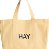 Opbevaring<Hay Shopper Bag-Medium-Soft yellow