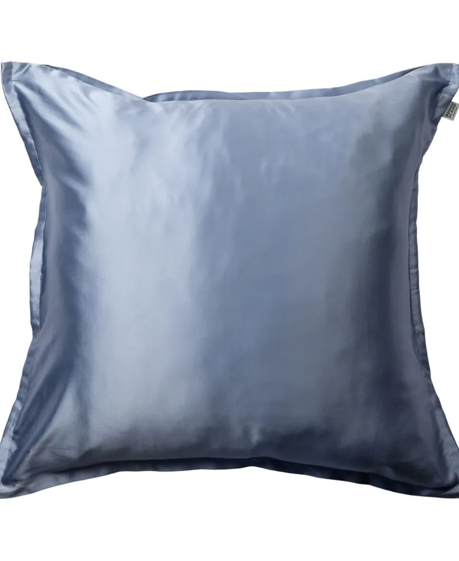 Sengetøj & Lagner<Magasin du Nord Collection Silke pudebetræk med lynlås, 100 % morbærsilke, 60x63 cm, lyseblå
