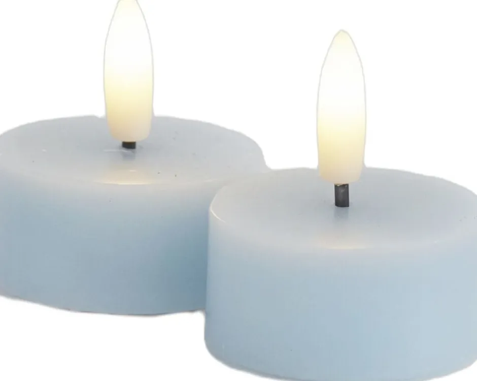 Lys & Lysestager<Sirius Sille Fyrfadslys 2 stk. sæt, Ø4,5XH2,2cm