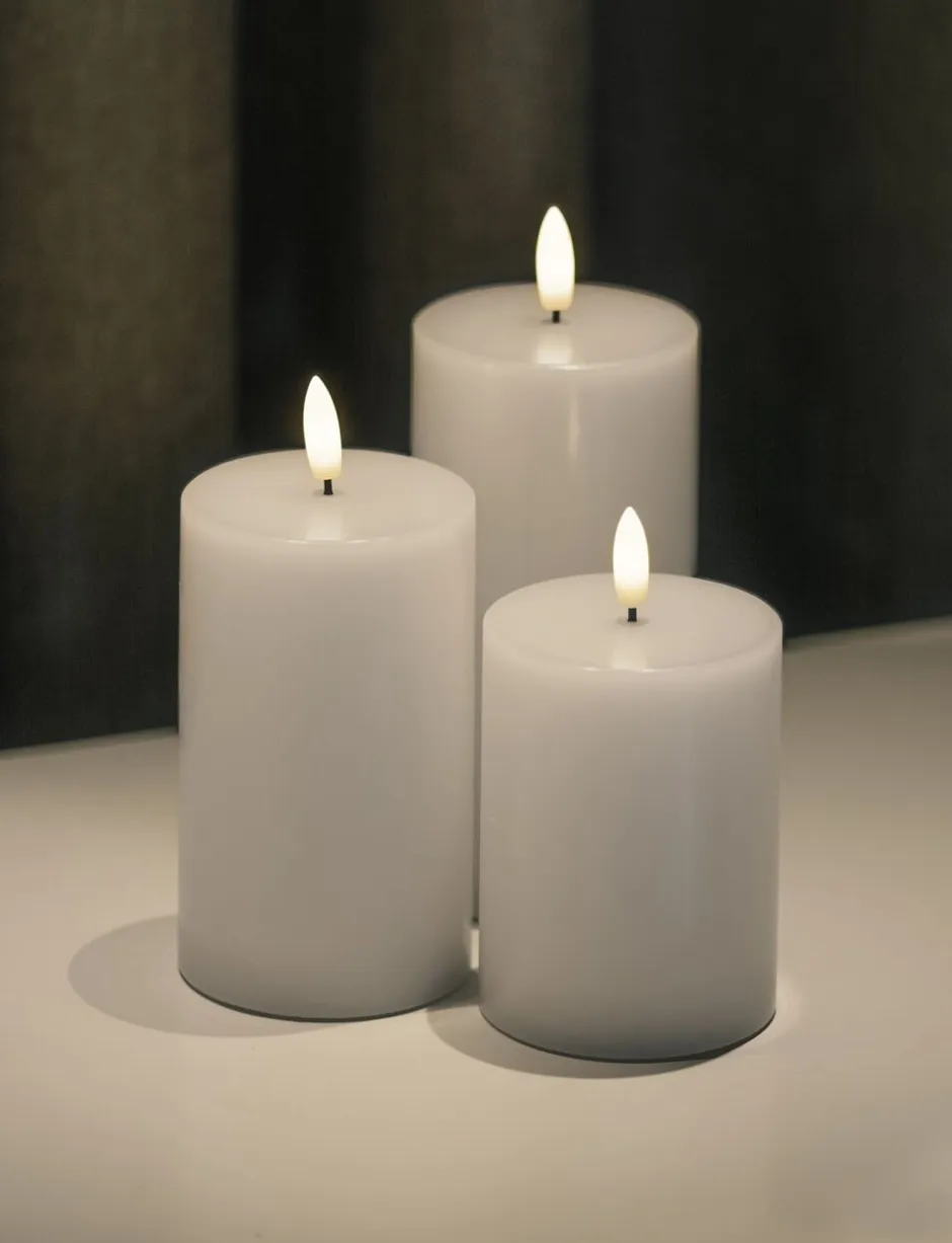Elektriske Julelys<Sirius Sille Genopladelig 3 stk sæt