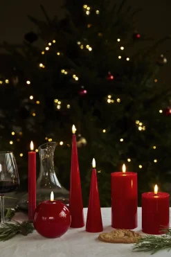 Elektriske Julelys<Sirius Sille lak kugle