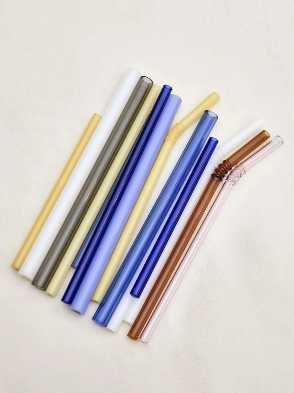 Bar & Vin<Hay Sip-Straight Straw Set of 4-Opaque