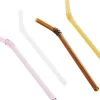 Bar & Vin<Hay Sip-Swirl Straw Set of 4-Opaque mix