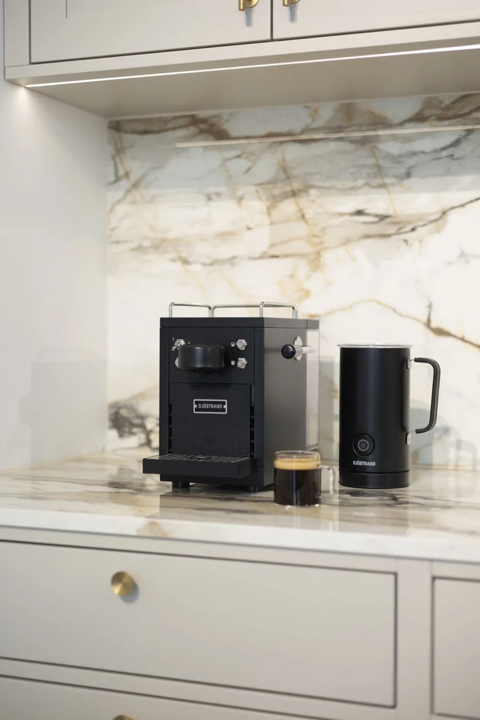 Kaffe & Te<Sjöstrand Coffee Concept Sjöstrand Espresso kapselmaskine