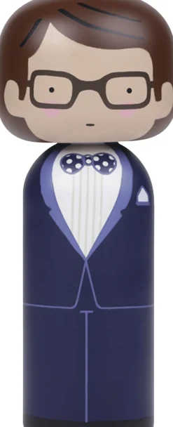 Figurer & Skulpturer<Lucie Kaas Sketch. inc - Kokeshi | Yves, H14,5 cm 1:1