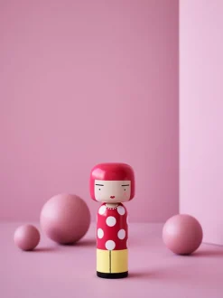 Figurer & Skulpturer<Lucie Kaas Sketch.inc. - Kokeshi | Dot, H14,5 cm 1:1