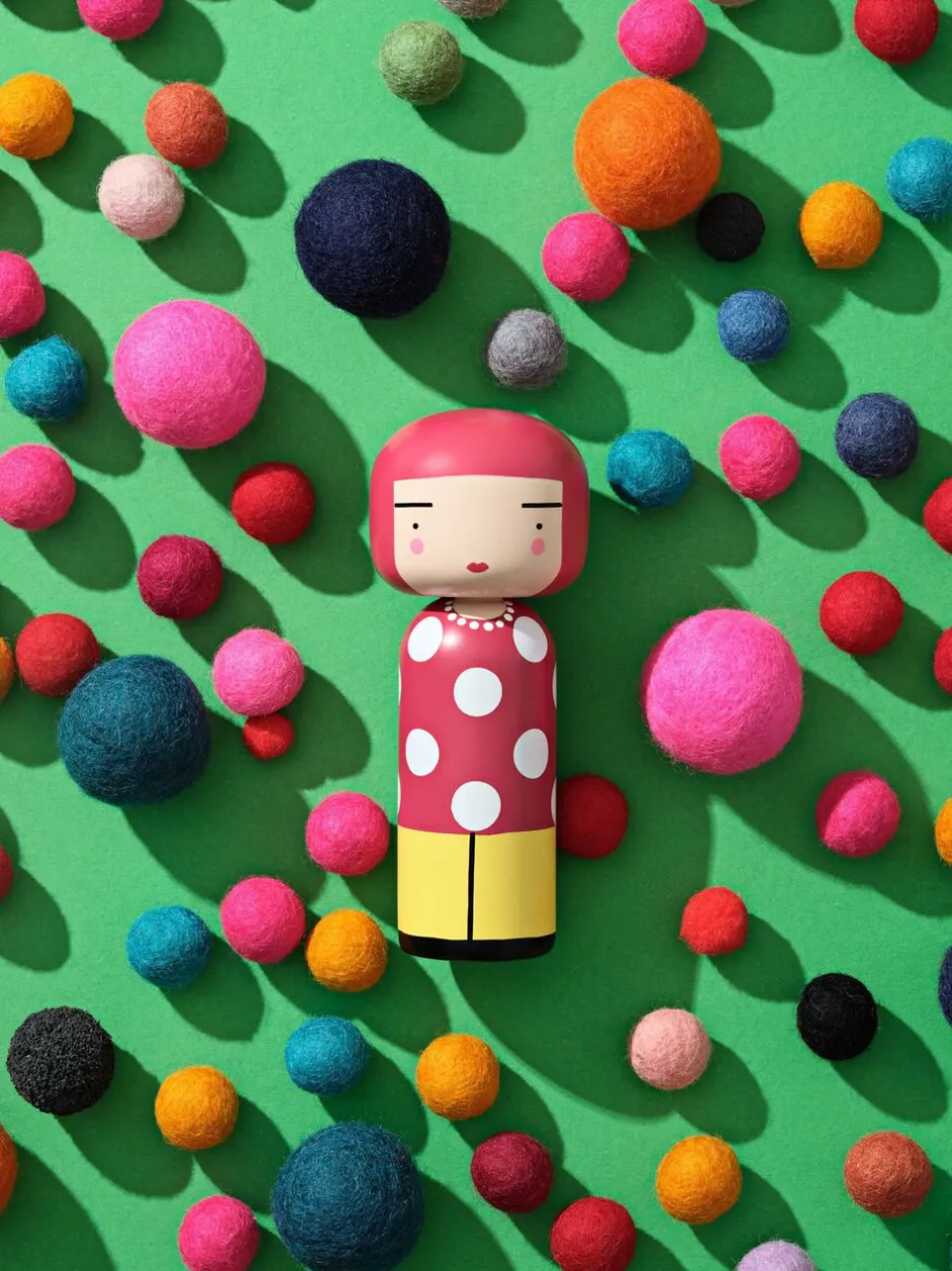 Figurer & Skulpturer<Lucie Kaas Sketch.inc. - Kokeshi | Dot, H14,5 cm 1:1