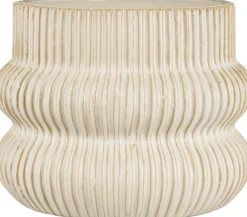 Vaser & Urtepotteskjulere<Ib Laursen Skjuler m/riller Distressed white