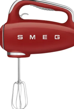 Køkkenmaskiner<SMEG HMF01RDEU håndmixere creme
