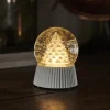 Elektriske Julelys<Sirius Snow Globe Cilja