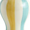 Vaser & Urtepotteskjulere<Hay Sobremesa Stripe Vase-Large-Green a