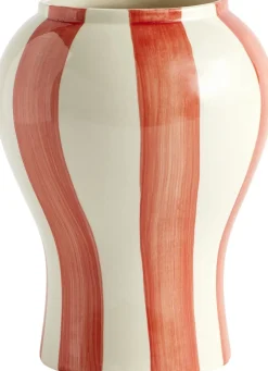 Vaser & Urtepotteskjulere<Hay Sobremesa Stripe Vase-Small-Red