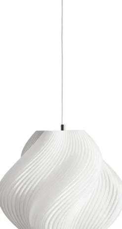Pendler<Crème Atelier Soft serve pendant White/chrome