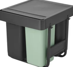 Skraldespande<Brabantia Sort&Go Indbygningsmodul, 10+ 10+ 2