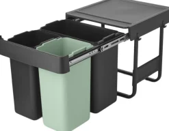 Skraldespande<Brabantia Sort&Go Indbygningsmodul, 10+ 10+ 2