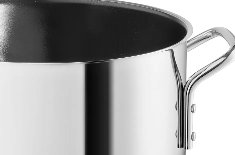 Gryder & Pander<Eva Trio Stainless Steel Gryde 3,6 l keramisk Slip-Let® belægning