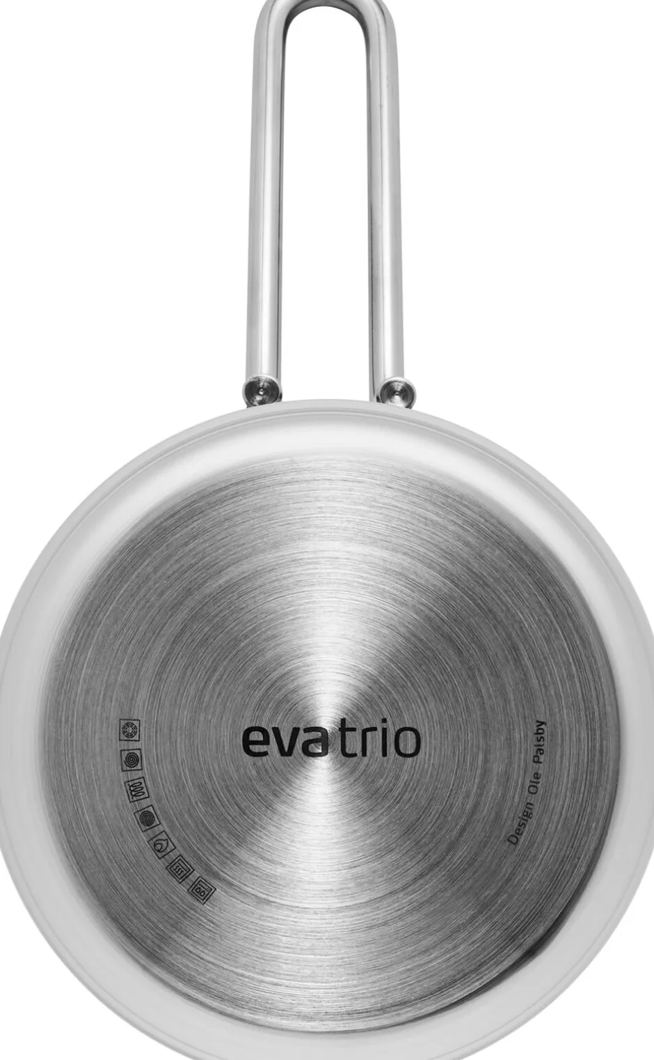 Gryder & Pander<Eva Trio Stainless Steel Kasserolle 1,8 l keramisk Slip-Let® belægnin
