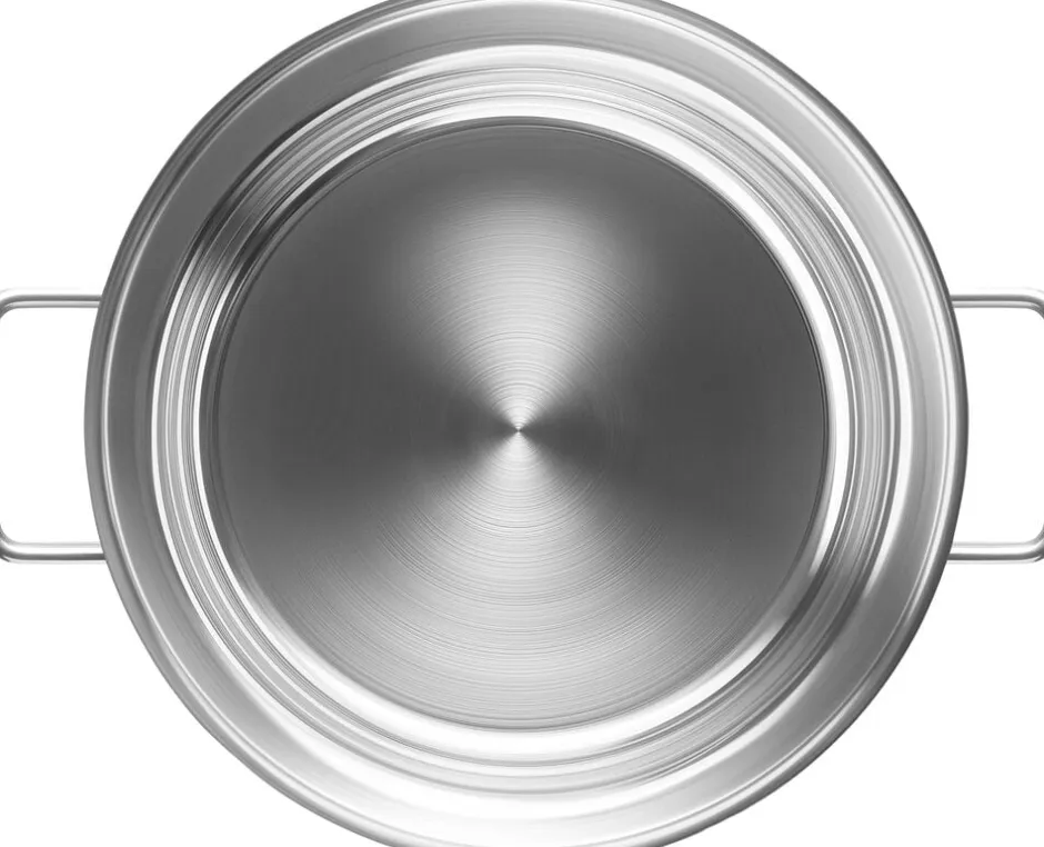 Gryder & Pander<Eva Trio Stainless Steel Sautergryde 28 cm med 2 greb
