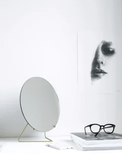 Spejle<Moebe Standing Mirror spejl 20 cm.