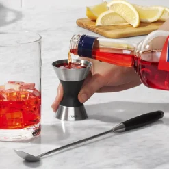 Bar & Vin<OXO Steel Dobbelt Målebæger
