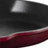 Gryder & Pander<Le Creuset Stegepande støbejern 23cm Garnet
