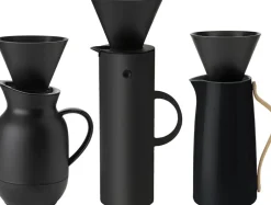 Kaffe & Te<Stelton kaffetragt til termokande black