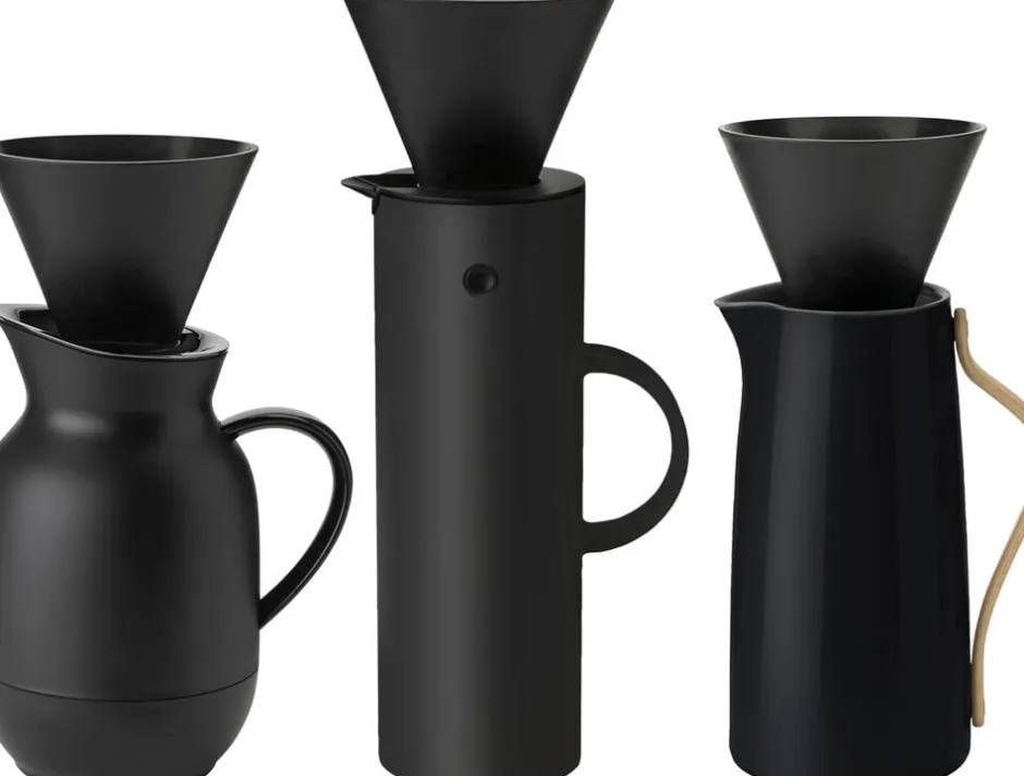 Kaffe & Te<Stelton kaffetragt til termokande black