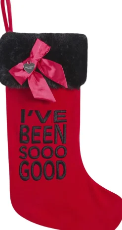 Juletekstiler<Juicy Couture STOCKING NO. 2 �IV BEEN SO GOOD� Toreador