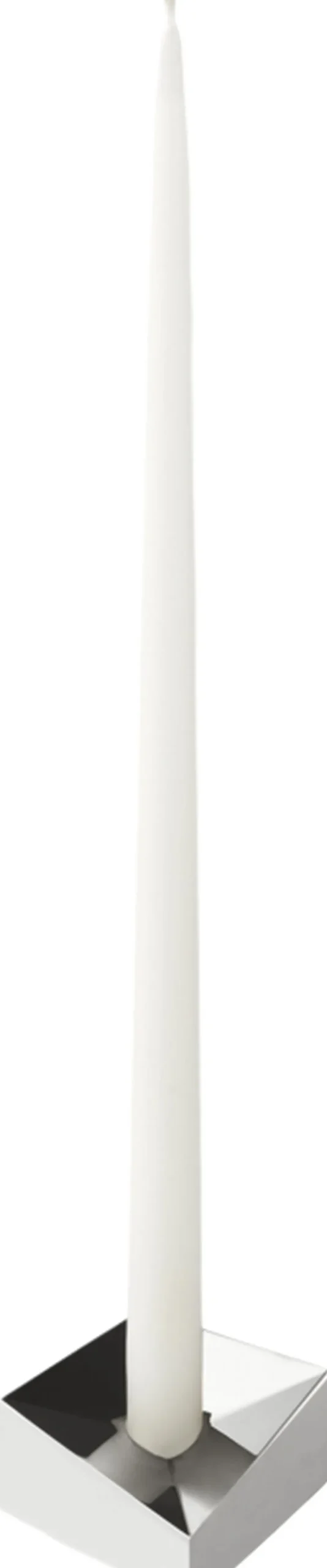 Lys & Lysestager<STOFF Nagel reflect candle holder, small - chrome/krom