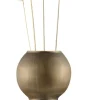 Vaser & Urtepotteskjulere<STOFF Nagel vase - bronzed brass/bruneret messing