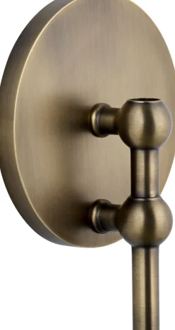 Lys & Lysestager<STOFF Nagel wall hanger - bronzed brass/bruneret messing
