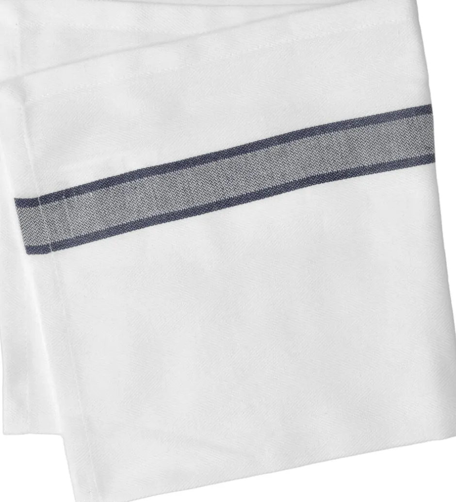 Tekstiler Til Borddækning<Pillivuyt Stofserviet 45 x 45 cm Blå/Hvid 100% ny bomuld