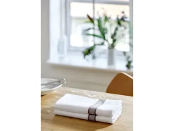 Tekstiler Til Borddækning<Pillivuyt Stofserviet 45 x 45 cm Blå/Hvid 100% ny bomuld