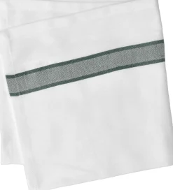 Tekstiler Til Borddækning<Pillivuyt Stofserviet 45 x 45 cm Grøn/Hvid 100% ny bomuld