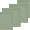 Tekstiler Til Borddækning<Södahl Stofservietter Tiles Hedge green 4 stk.