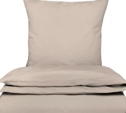 Sengetøj & Lagner<Sekan Stonewashed percale sengesæt Valn&oslash;d