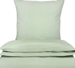 Sengetøj & Lagner<Sekan Stonewashed percale sengesæt Gr&oslash;n