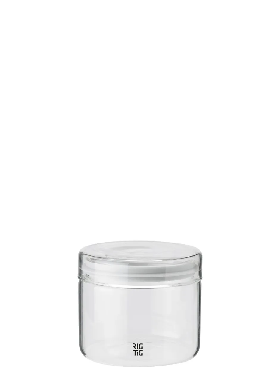 Opbevaring<RIG TIG STORE-IT opbevaringsglas 0,5 l, light grey
