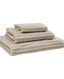 Håndklæder<Magasin du Nord Collection Stripe GOTS yellow/lavender Yeloow/lavender