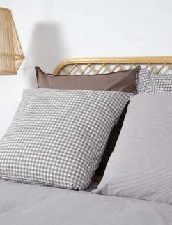 Sengetøj & Lagner<Magasin du Nord Collection Stripe washed sængesæt Brown/white