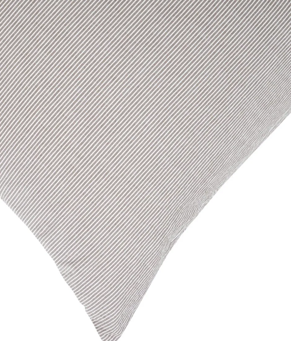 Sengetøj & Lagner<Magasin du Nord Collection Stripe washed sængesæt Brown/white